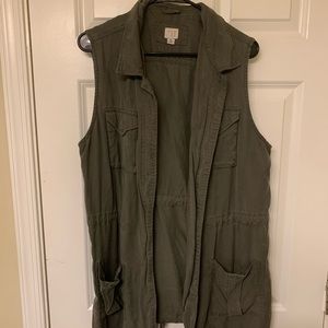 A New Day Olive Green Vest